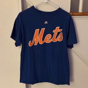 Noah Syndergaard #24 - Majestic Blue Mets Tee